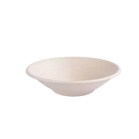 Customized 24 Oz Sugarcane Fiber Pulp Bagasse Salad Bowl Wholesale