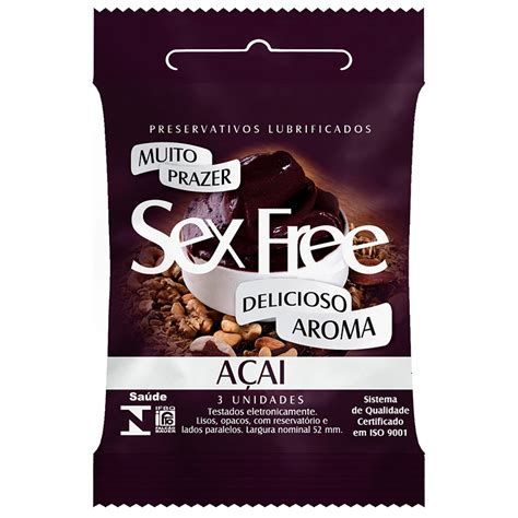 Preservativo Masculino Aroma De A A Sex Free Unidades Mm Sex