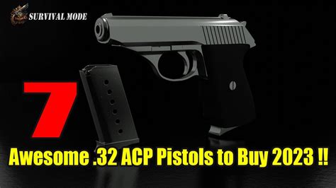 7 Awesome 32 ACP Pistols To Buy 2023 YouTube