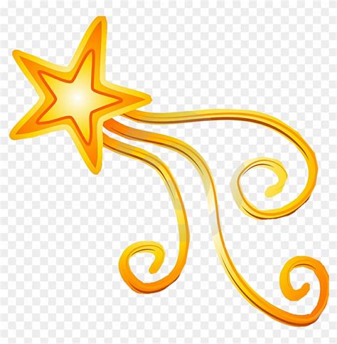 Wishing Star Cartoon Clipart