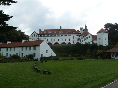 Monastery on Caldey Island | House styles, Mansions, Monastery