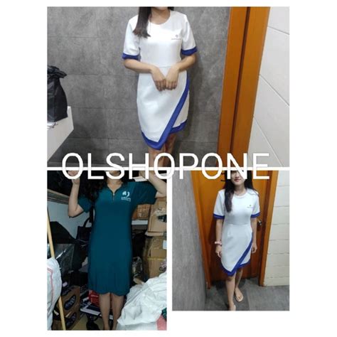 Jual Seragam Karyawan Uniform Sales Baju Kerja Staff Spg Spb Usher Front Office Shopee Indonesia