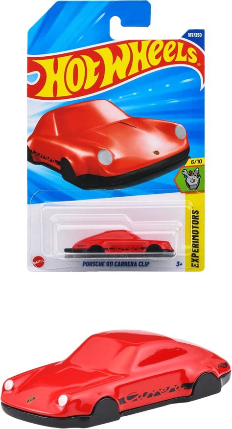 Amazon co jp ホットウィール Hot Wheels ベーシックカー ポルシェ 911 カレラ クリップ 乗り物おもちゃ