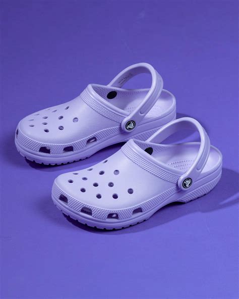 Crocs Classic Clogs In Moon Jelly - FREE* Shipping & Easy Returns ...