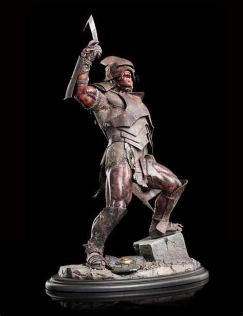 Uruk Hai Swordsman 1 6 Scale Statue Lord Of The Rings LOTR Weta