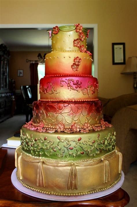 These Wedding Cakes With An Indian Theme Are The Best Thing Youll