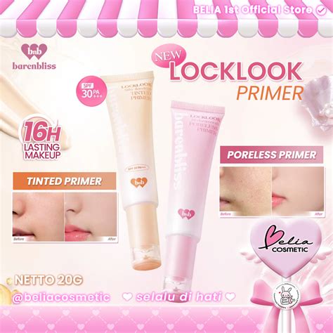 belia barenbliss bnb locklook primer silky flawless tinted primer