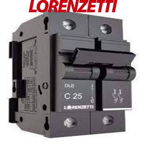 Disjuntor Nema Bipolar 15A Preto Lorenzetti Shopee Brasil