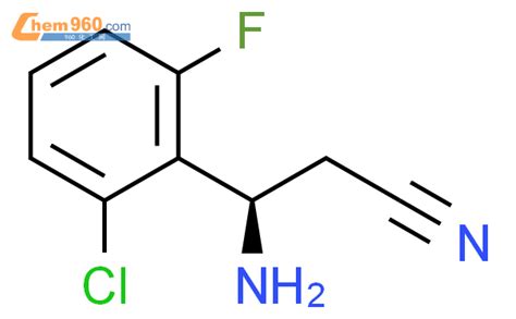 1213214 32 4 3R 3 AMINO 3 2 CHLORO 6 FLUOROPHENYL PROPANENITRILECAS号