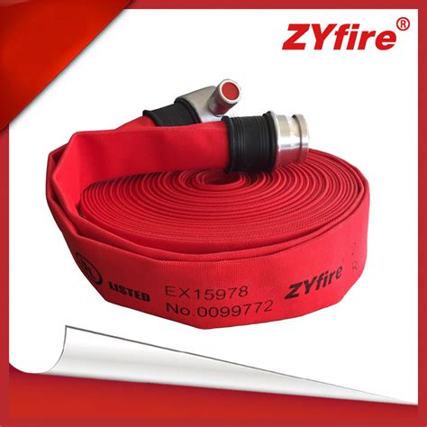 Double Jacket Fire Hose EPDM PVC PU Lining With UL Ulc FM