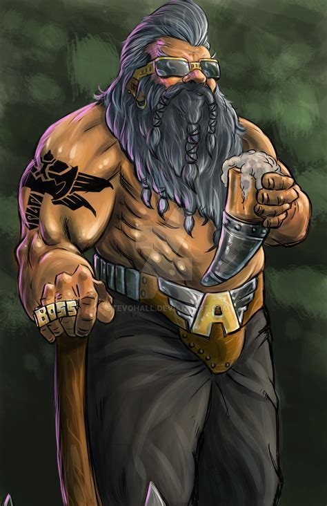 Alvis The Viking Dwarf Lord By Stevohall On Deviantart