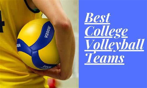 Best College Volleyball Teams