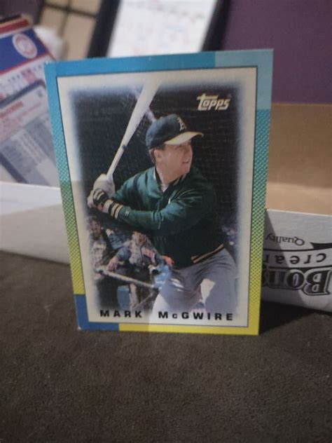 Mavin Topps Mark Mcgwire Mini Card