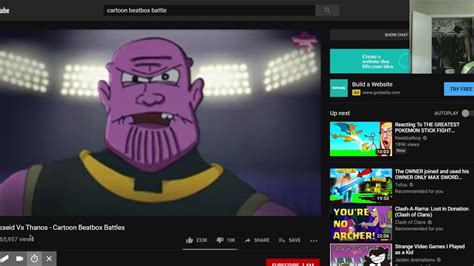 Darkseid Vs Thanos Cartoon Beatbox Battles Youtube Youtube