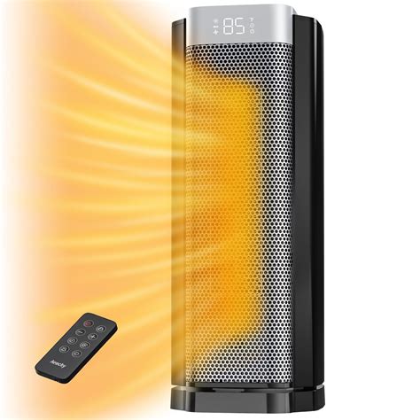 3rd-Gen AEOCKY Space Heater with AI Thermostat, 1500W PTC Heaters for Indoor Use With Remote, 70