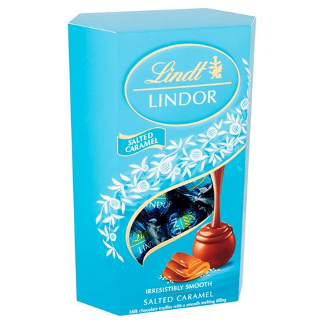 Lindt Lindor Salted Caramel Chocolate Truffles Box 200g Bb Foodservice