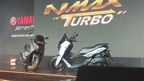 Yamaha Resmi Luncurkan Nmax Turbo Pertama Di Dunia Makin Garang Dengan