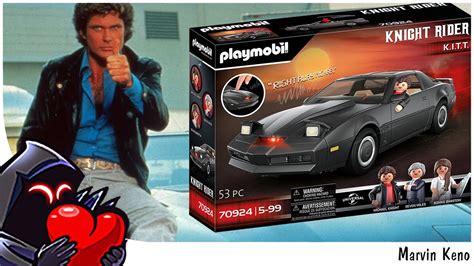 Playmobil Set 70924 KNIGHT RIDER K I T T MICHAEL KNIGHT David