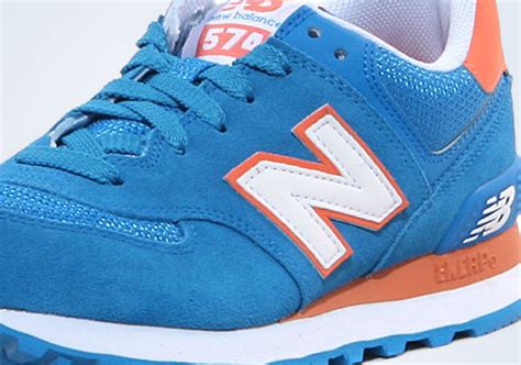 Venta New Balance 574 Orange Blue En Stock