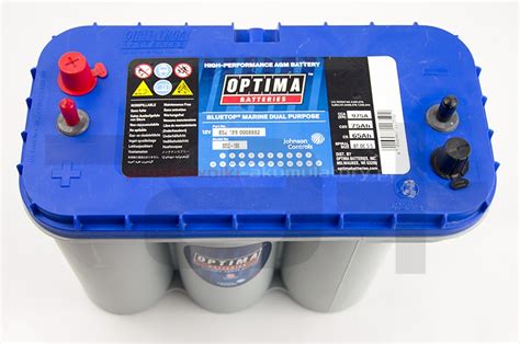 Akumulator OPTIMA 75Ah 1125A BLUE TOP AGM BT DC 5 5 Prostowniki