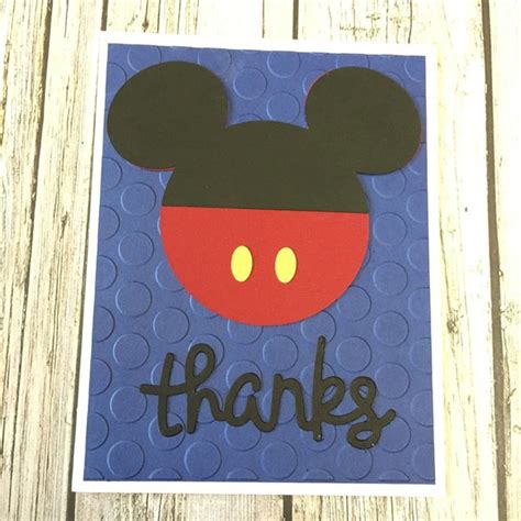 Mickey Mouse Tip Envelopes Etsy