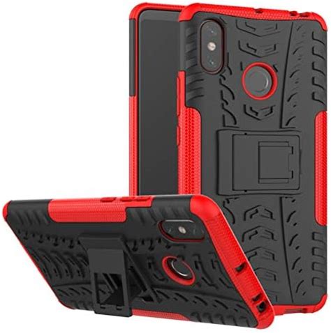 MRSTER Xiaomi Redmi Note 5 Case Tyre Pattern Design Heavy Duty Extreme