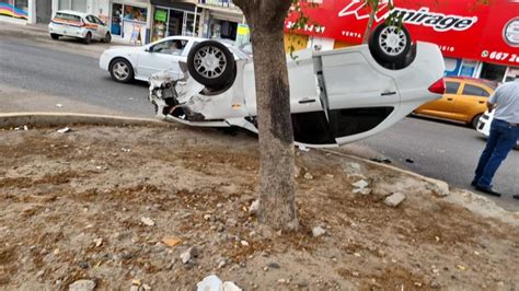 Choque Tipo Volcadura Deja Gravemente Lesionados A Madre Y Su Beb En