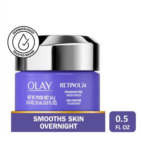 Olay Regenerist Retinol Night Facial Serum With 24 Peptide 0 5 Oz