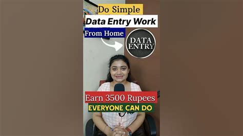 Data Entry Work From Home Earn Money Online Work From Home Jobs 2023