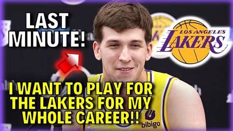 A BIG SURPRISE LAKERS CONFIRMS AUSTIN REEVES UPDATE LAKERS UPDATE