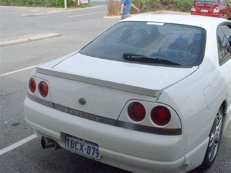 Pictures R33 With Carbon Fibre Wing Cosmetic Styling Respray SAU