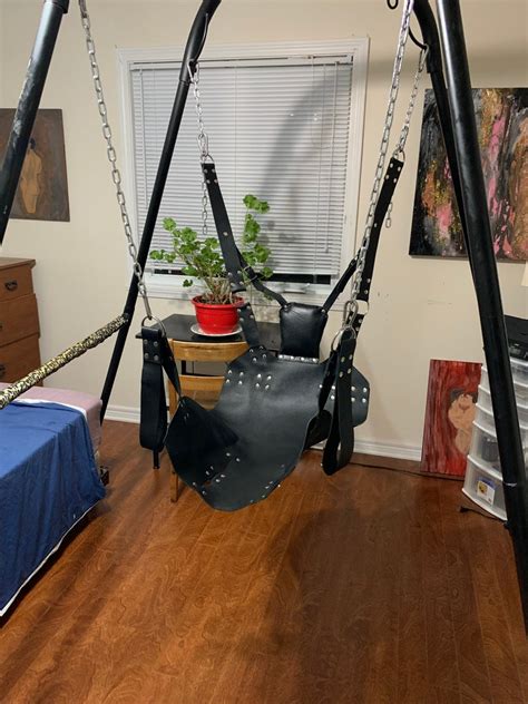 Heavy Duty Leather Sling Sex Hammock For Sex SWING SLING Etsy