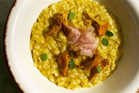 Risotto Ai Finferli La Ricetta Food N Rock