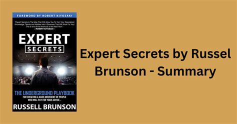 Expert Secrets By Russell Brunson - Summary - MuthusBlog