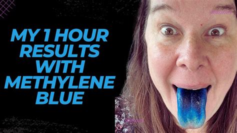 Methylene Blue Benefits My Results After One Hour Watch First Youtube