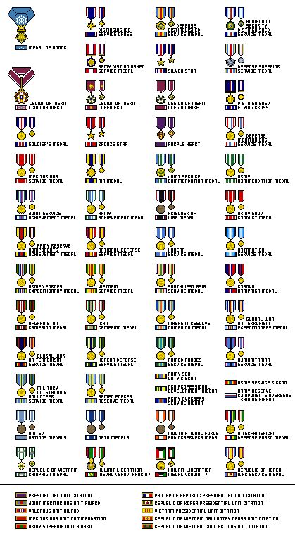 US Army awards and medals by Tenue-de-canada on DeviantArt