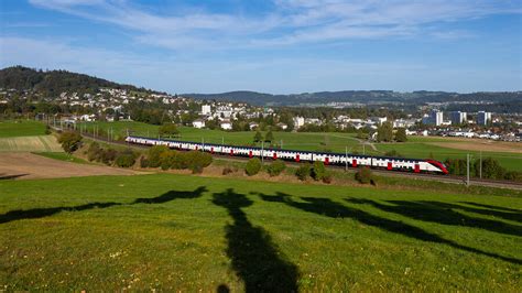 RABe 502 Twindexx Of SBB Between Uzwil And Flawil