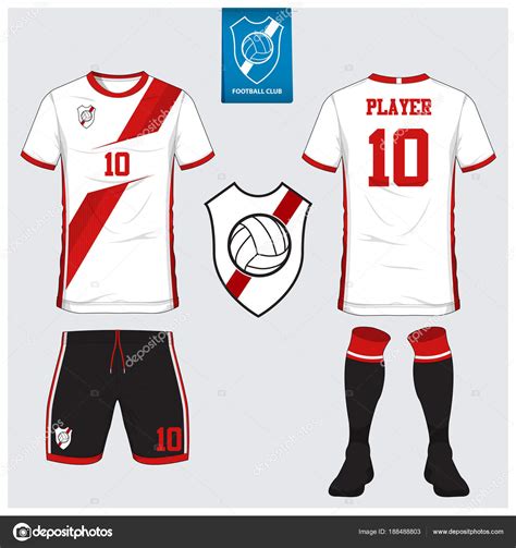 Soccer Jersey Football Kit T Shirt Sport Short Sock Template Design