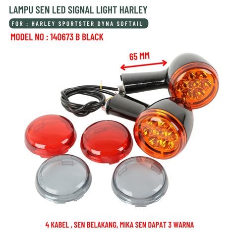 Jual LAMPU SEN SIGNAL LIGHT LED HARLEY SPORTSTER DYNA SOFTAIL 140673 B