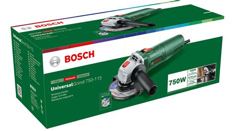 UniversalGrind 750 115 Szlifierka kątowa Bosch DIY