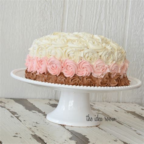 Neapolitan Rose Cake— Iambaker The Idea Room