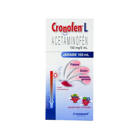 Cronofen L Jarabe 150 Mg Precio Rappi