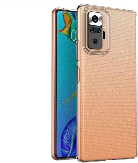 Xiaomi Redmi Note 10 Pro Hoesje MobyDefend Transparante TPU Gelcase