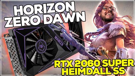 GAMEPLAY DE HORIZON ZERO DAWN NA PLACA DE VIDEO MANCER RTX 2060 SUPER