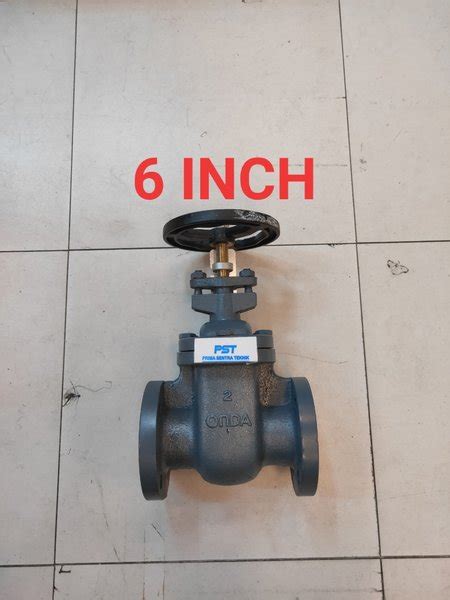 Jual Globe Valve Katup Globe Flange Jis K Cast Iron Onda Ukuran Inch