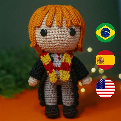 Ravelry Rony Weasley Amigurumi Pattern By Thamires Kaled