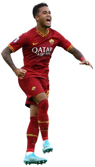 Justin Kluivert AS Roma Football Render FootyRenders