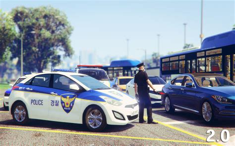 Hyundai I Gd Police Korean Police Car Gta Mods