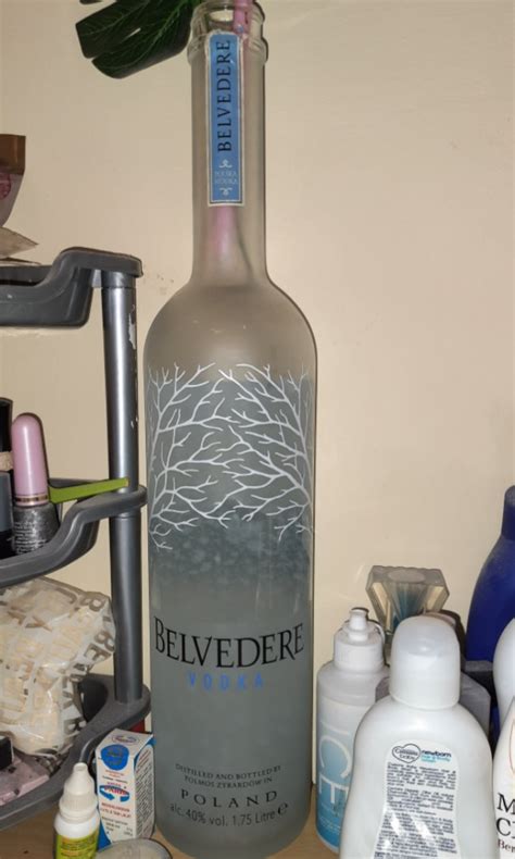 Botol Bekas Belvedere Vodka Antik Pajangan Di Carousell