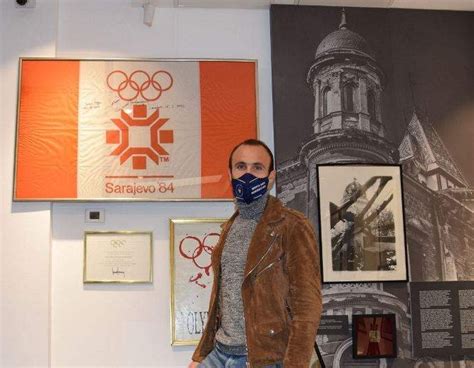 Amel Tuka Posjetio Olimpijski Muzej U Sarajevu Sarajevo Ba